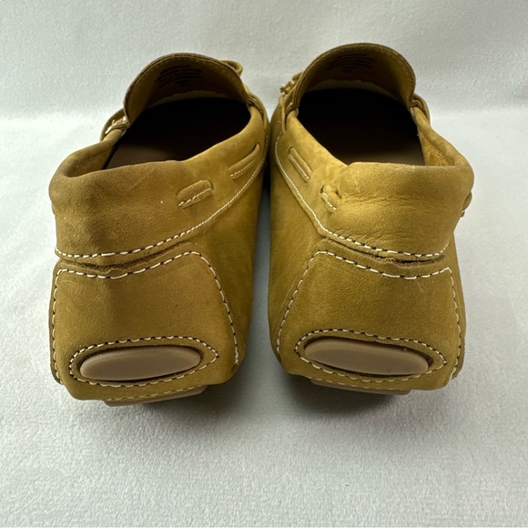 Earth Origins Moccasins Yellow Leather Driving Style Monarch Shoe - Picture 4 of 5